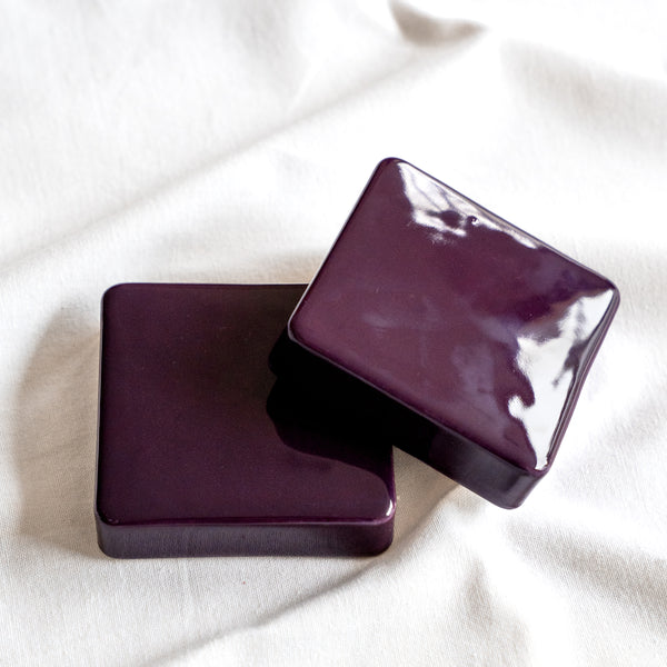 Wall Checker Eggplant