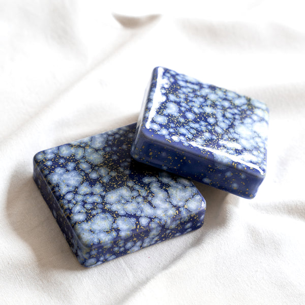 Wall Checker Blue Hydrangea