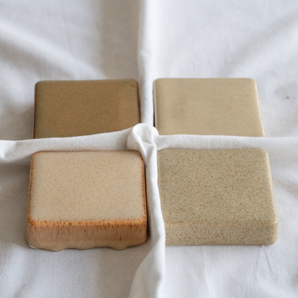 Ceramic Checkers Neutral Collection #3