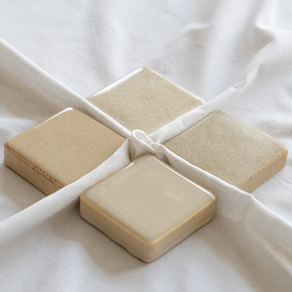 Ceramic Checkers Neutral Collection #2