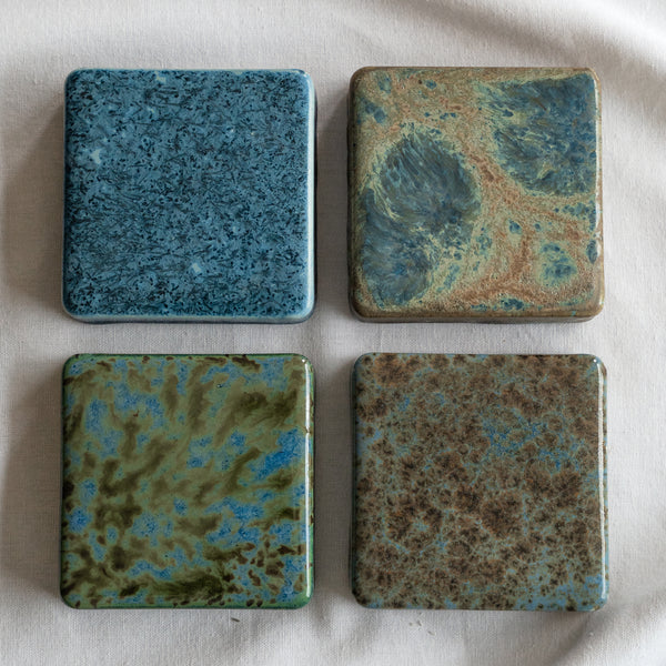 Ceramic Checkers Ocean Collection #4