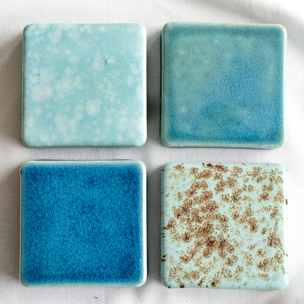 Ceramic Checkers Ocean Collection #1