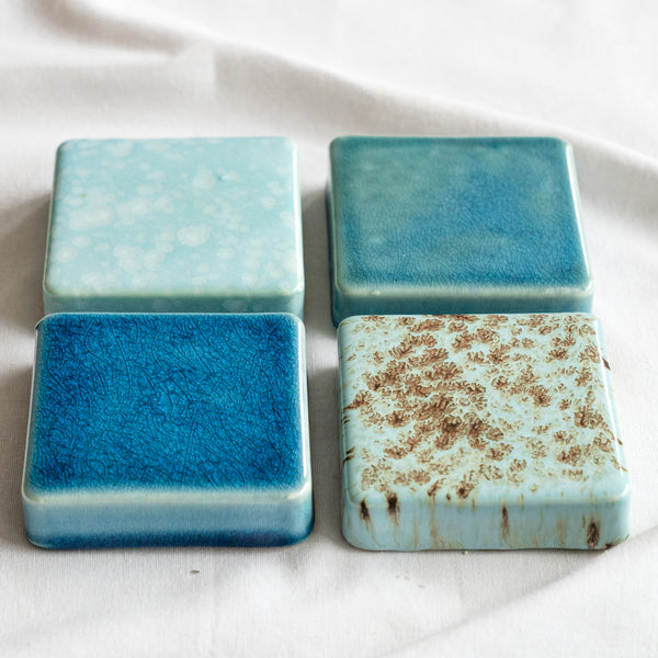 Ceramic Checkers Ocean Collection #1