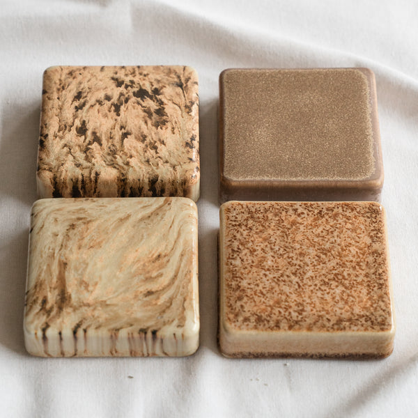 Ceramic Checkers Earth Collection #4