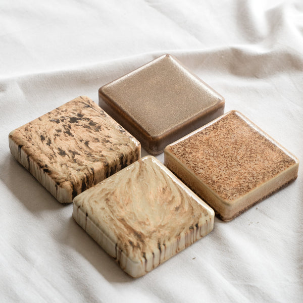 Ceramic Checkers Earth Collection #4