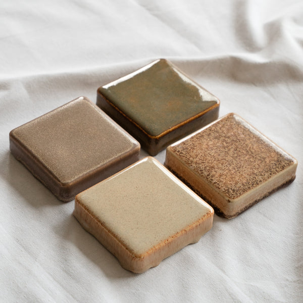 Ceramic Checkers Earth collection #1