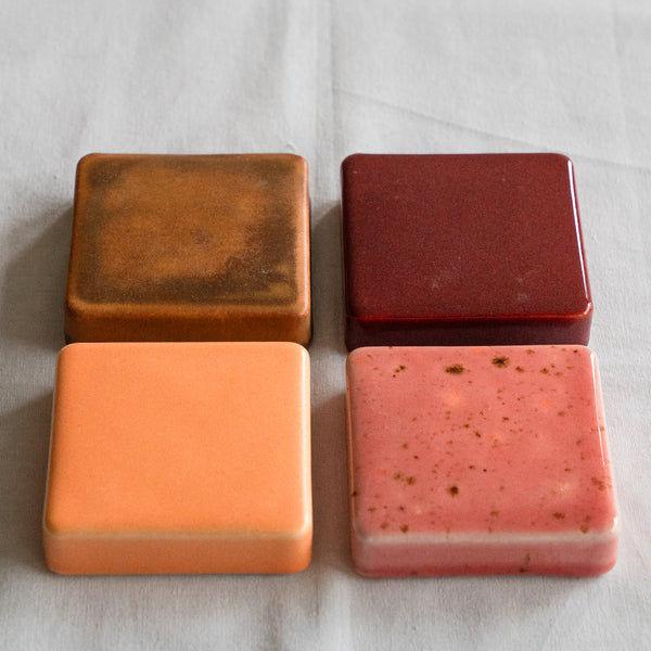 Ceramic Checkers Sunset Collection #1