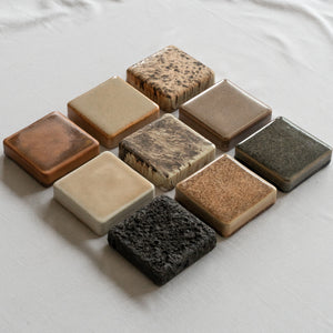 Ceramic 9 Checkers Earth Collection #1