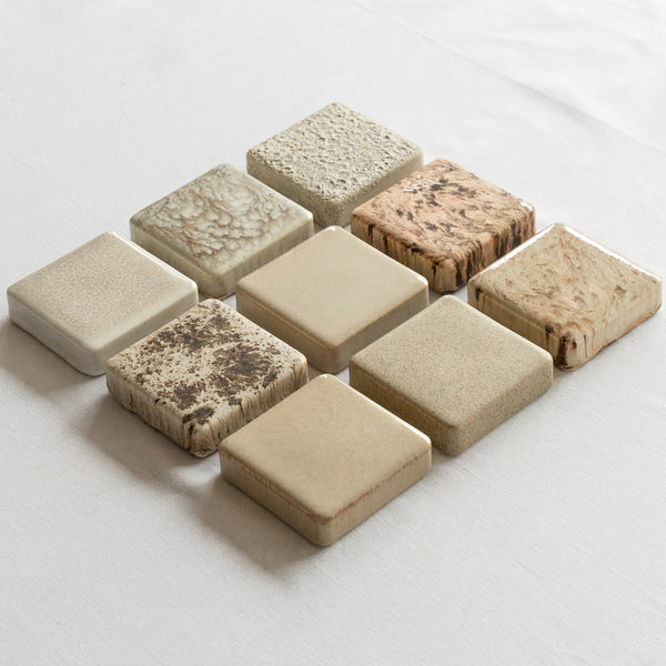 Ceramic 9 Checkers Earth Collection #2