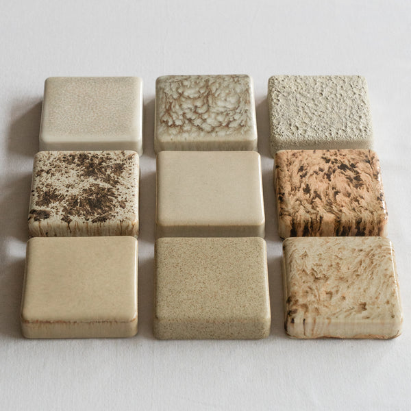 Ceramic 9 Checkers Earth Collection #2