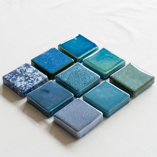 Ceramic 9 Checkers Ocean Collection #2