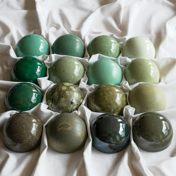 Ceramic Dome Green Collection (16)