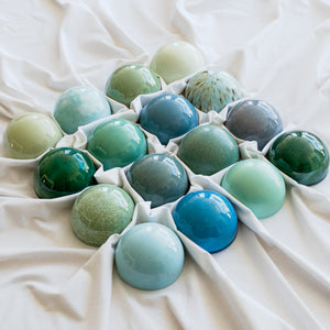 Ceramic Dome Green/Blue Collection