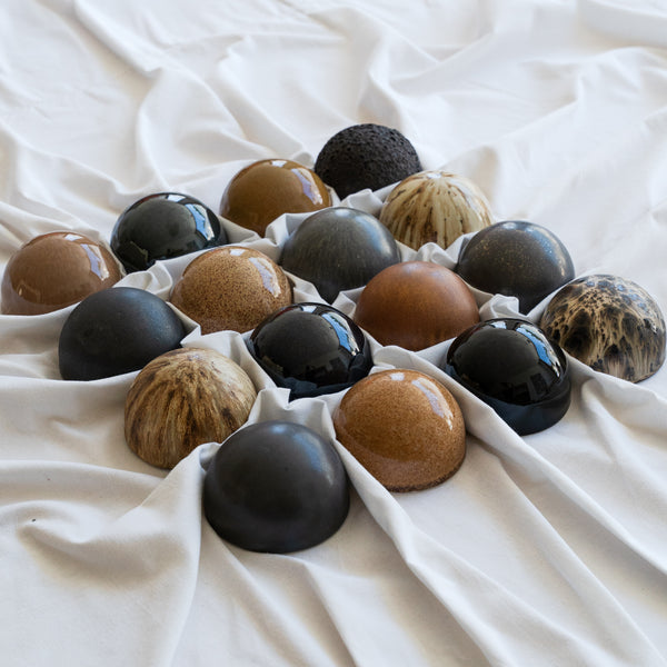 Ceramic Dome Black/Gold Collection