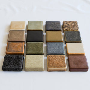 Ceramic Checkers Earth Set (16)