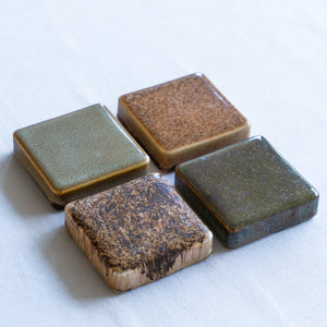 Ceramic Checkers Earth Collection #6