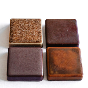 Ceramic Checkers Red Set #1