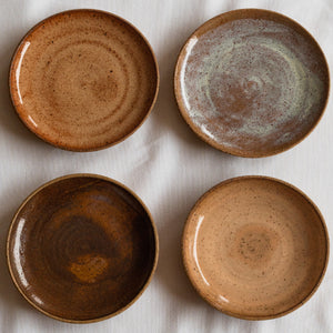Ceramic Wall Plates Earth Set #1