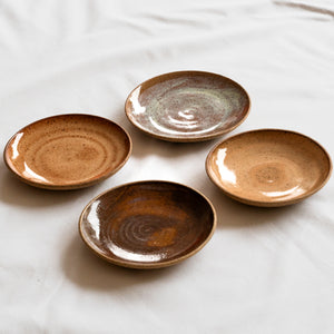 Ceramic Wall Plates Earth Set #1