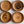 Ceramic Wall Plates Earth Set #3