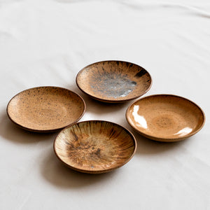 Ceramic Wall Plates Earth Set #3