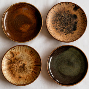 Ceramic Wall Plates Earth Set #4