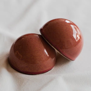 Ceramic Dome Burnt Petal