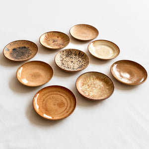 Ceramic Wall Plate Golden Set (9)