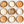 Ceramic Wall Plate Neutral Set (9)