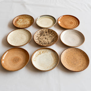 Ceramic Wall Plate Neutral Set (9)