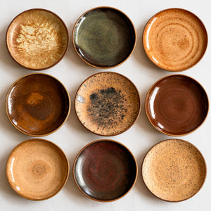 Ceramic Wall Plate Earth Set (9)