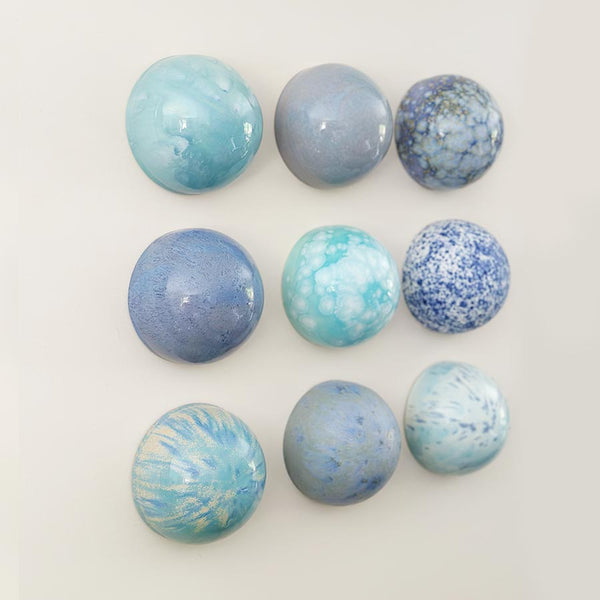 Ceramic Wall Art Sky Blue Collection