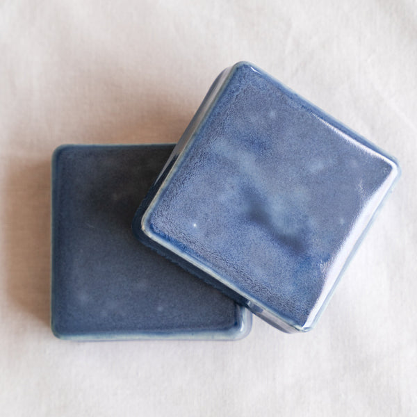 Wall Checker Variegated Blue