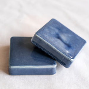 Wall Checker Variegated Blue