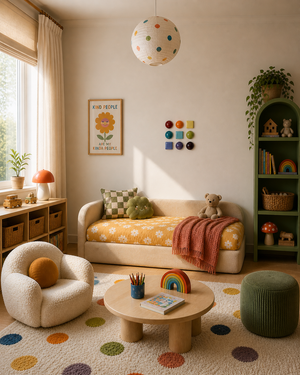 Ceramic Dome Rainbow Mixed Set (9)