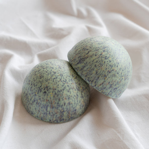 Ceramic Dome Mint Speck