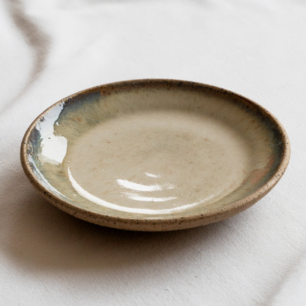 Ceramic Wall Plate Oat Stone