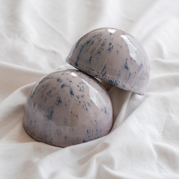 Ceramic Dome Purple Aster