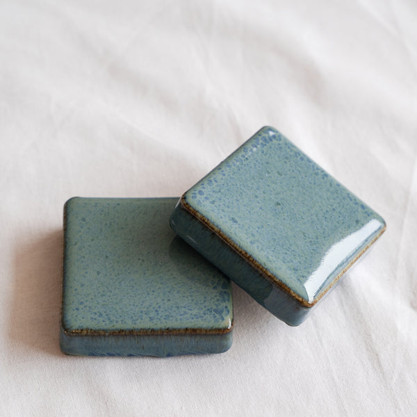 Wall Checker Stoned denim