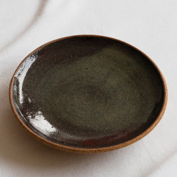 Ceramic Wall Plate Tenmoku