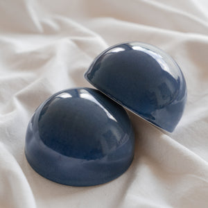 Ceramic Dome Variegated blue