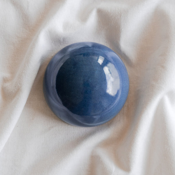 Ceramic Dome Variegated blue